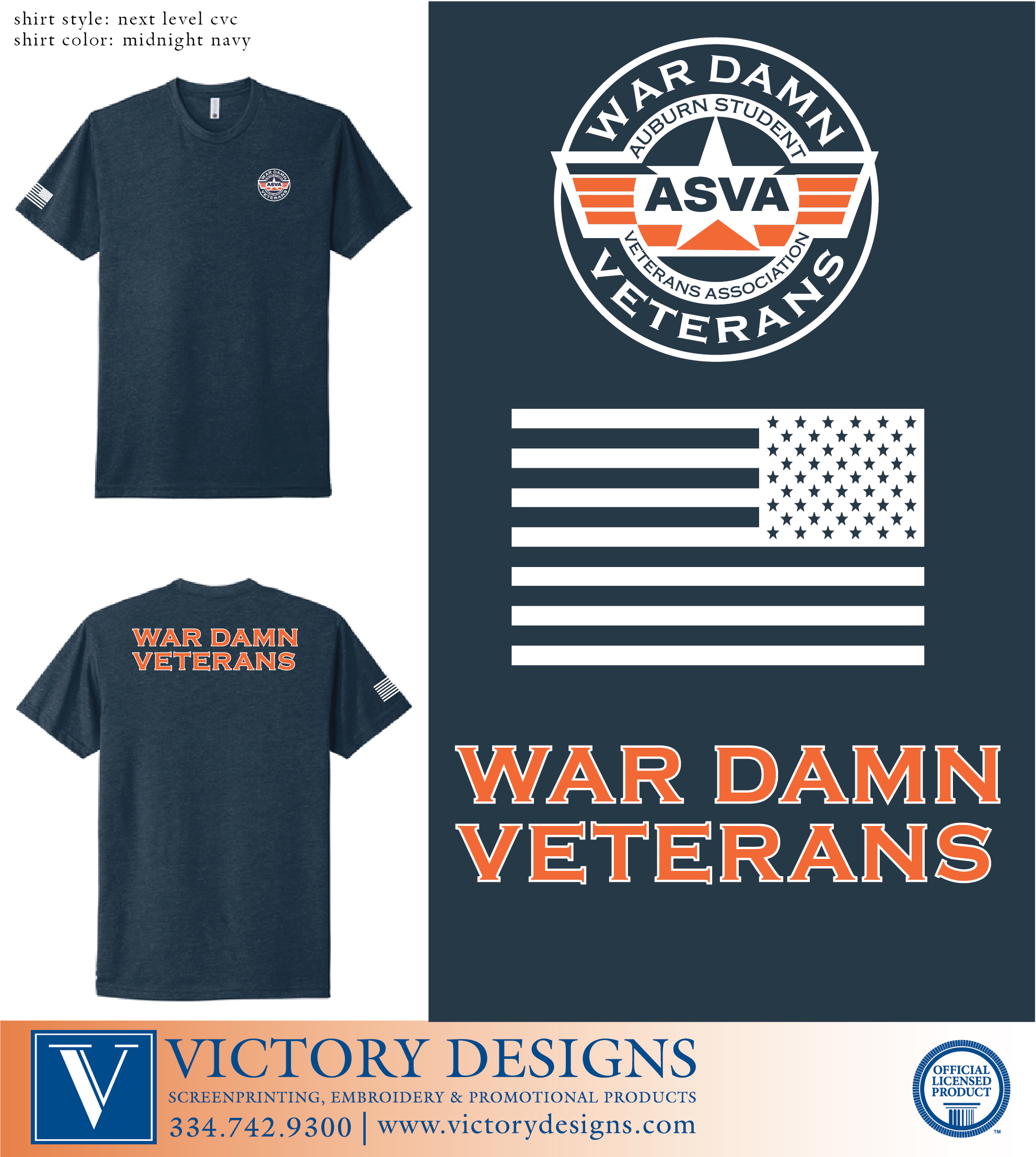 ASVA shirt.